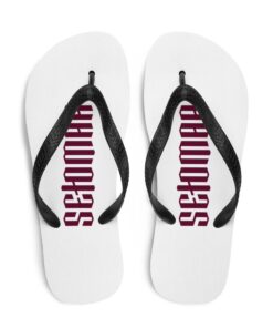 sublimation flip flops white top 60edd70316c7e